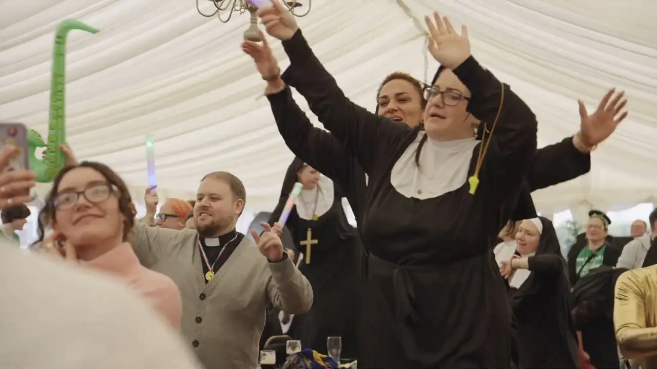 Event videography coverage of a live audience